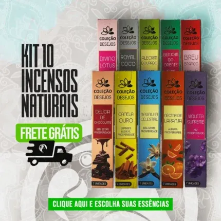 Kit de 10 Caixa Massala