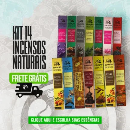 Kit com 14 Caixas Massala