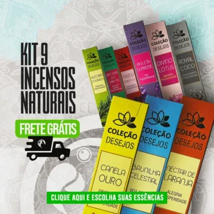 Kit de 9 Caixa Massala